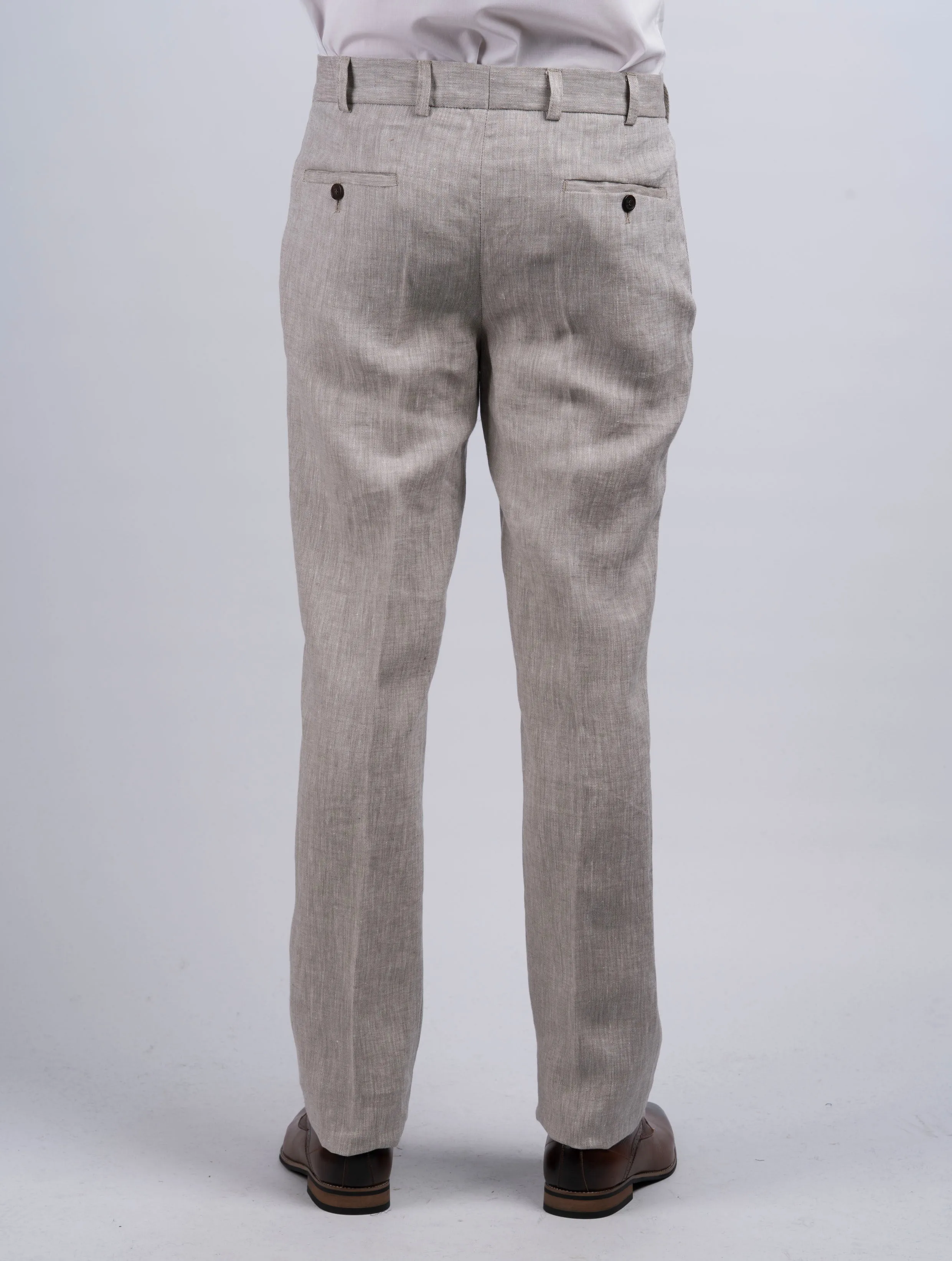 Mens Desert Irish Linen Trousers & Pants