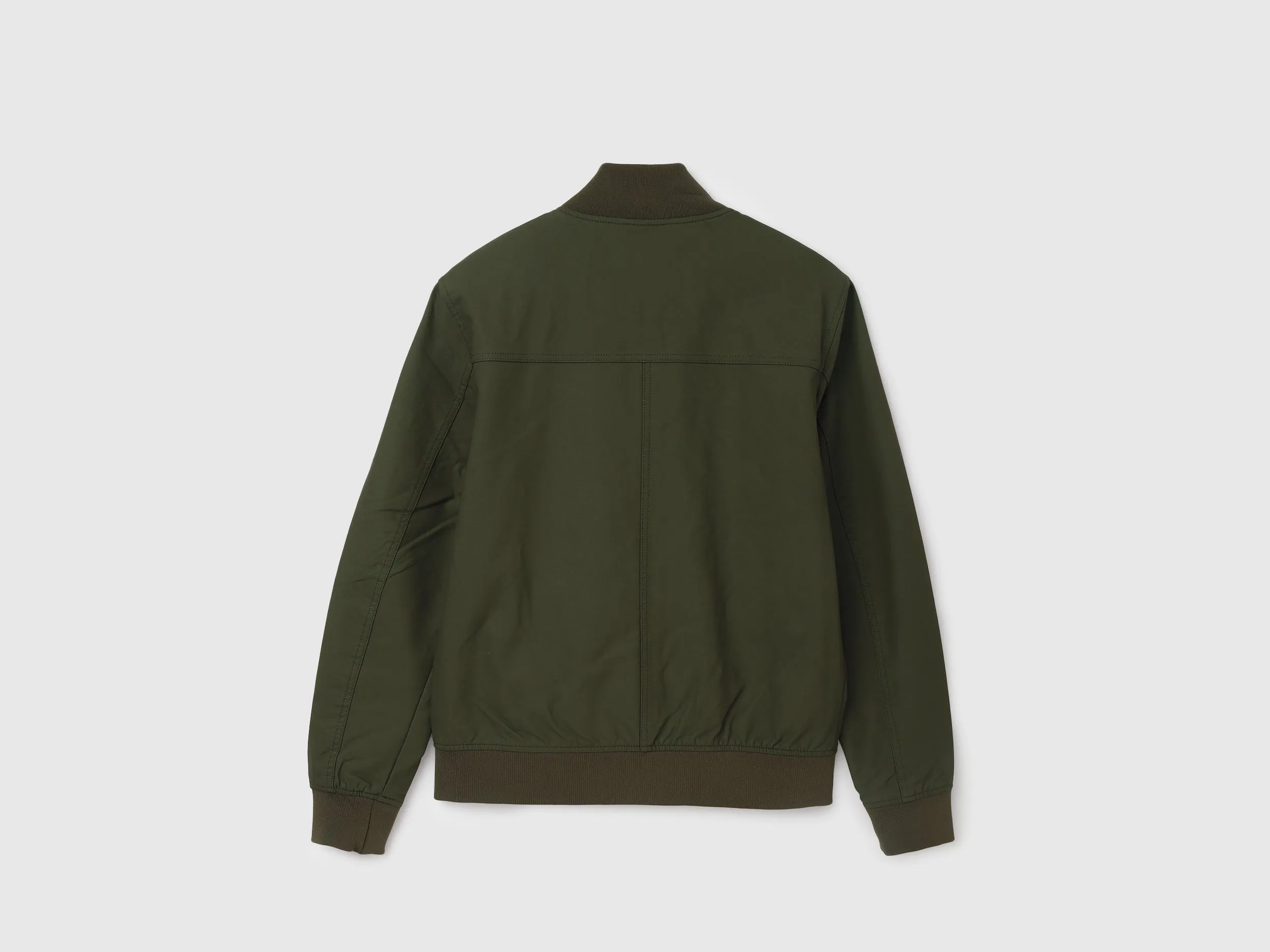 Men's Regular Fit Mock Neck Jacket
