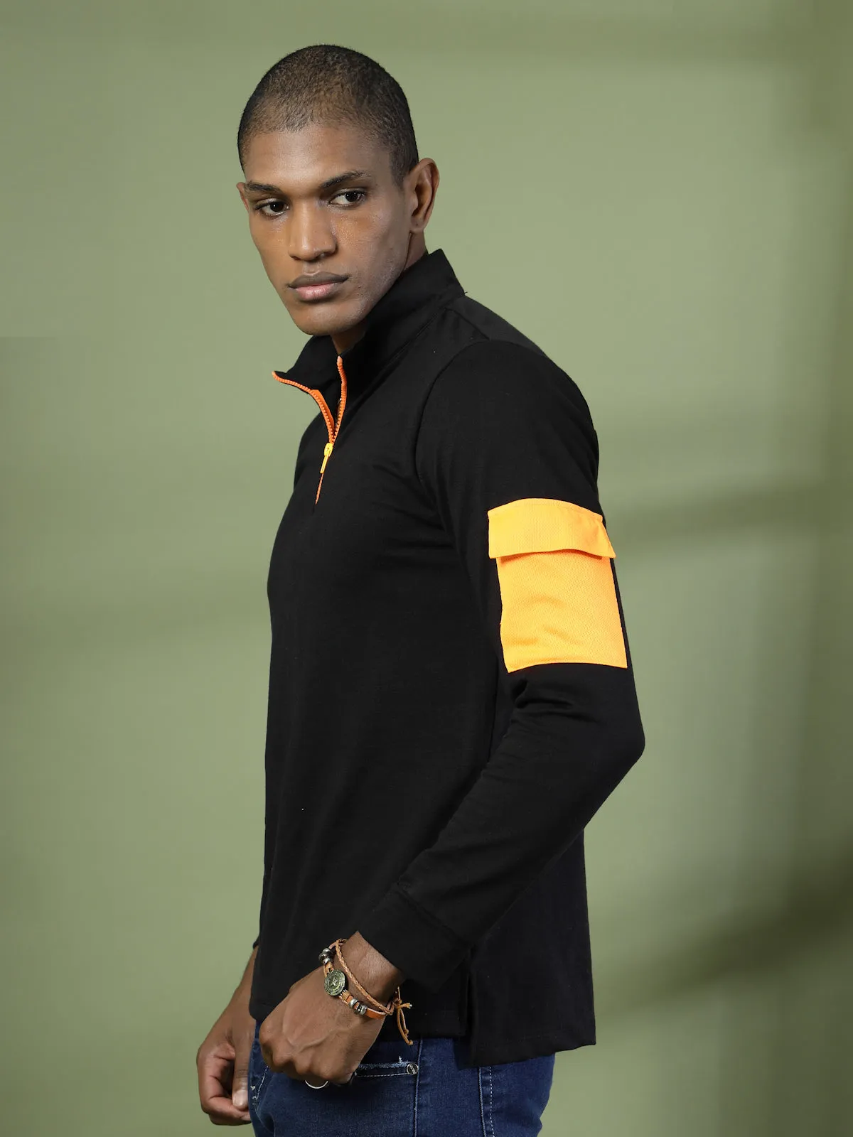 Men's Relaxed Terry Polo T-Shirt