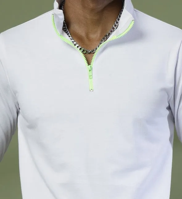Men's Relaxed Terry Polo T-Shirt