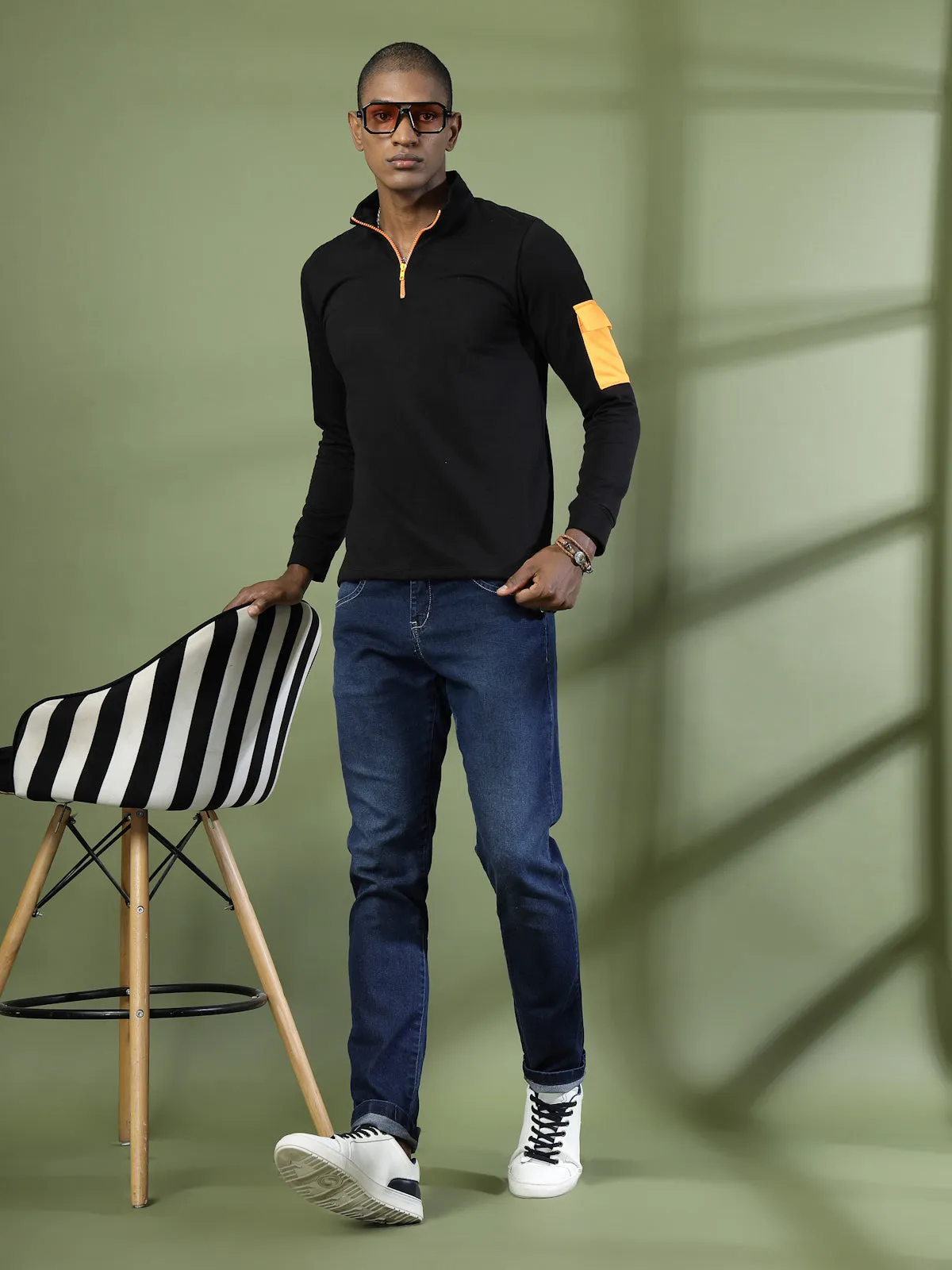 Men's Relaxed Terry Polo T-Shirt
