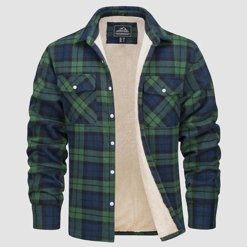 Men's Soft Sherpa Fleece Jacket