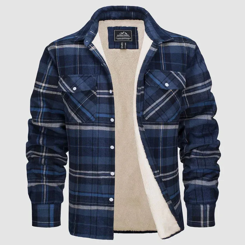 Men's Soft Sherpa Fleece Jacket