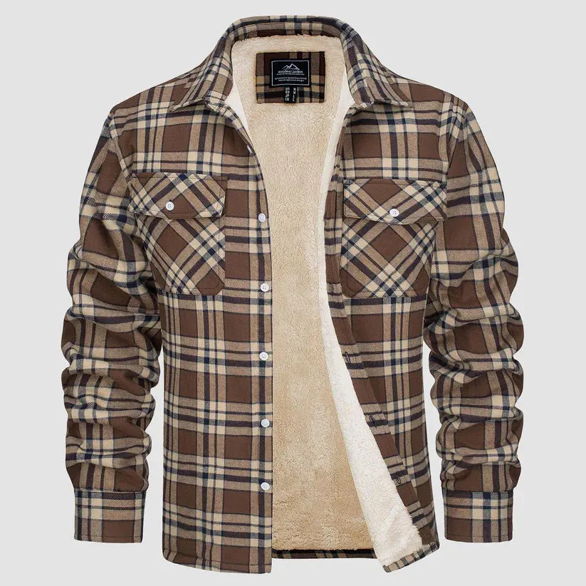 Men's Soft Sherpa Fleece Jacket