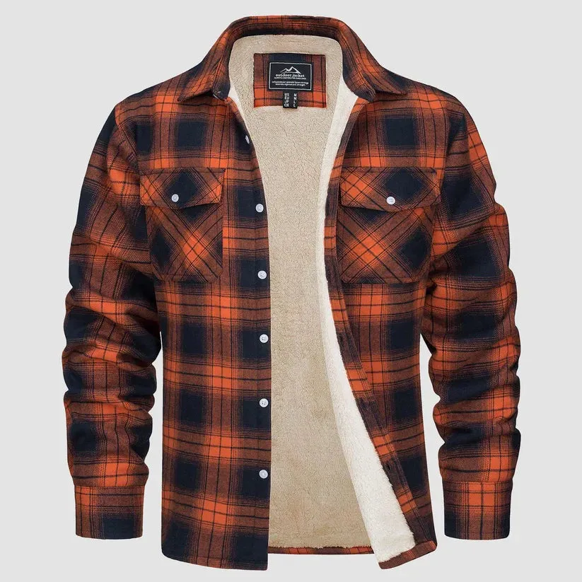 Men's Soft Sherpa Fleece Jacket
