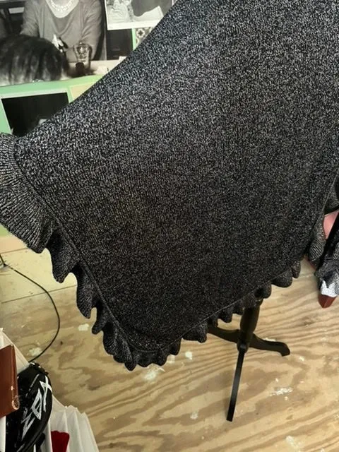 Metallic Cape, one size fits all  #3045