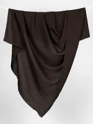 Midweight European Linen - Chocolate - Swatch