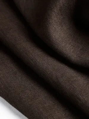Midweight European Linen - Chocolate