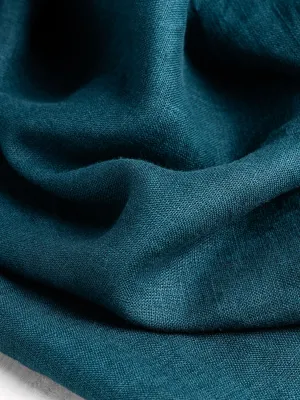 Midweight European Linen - Deep Teal