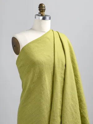 Midweight European Linen -  Lime - Swatch