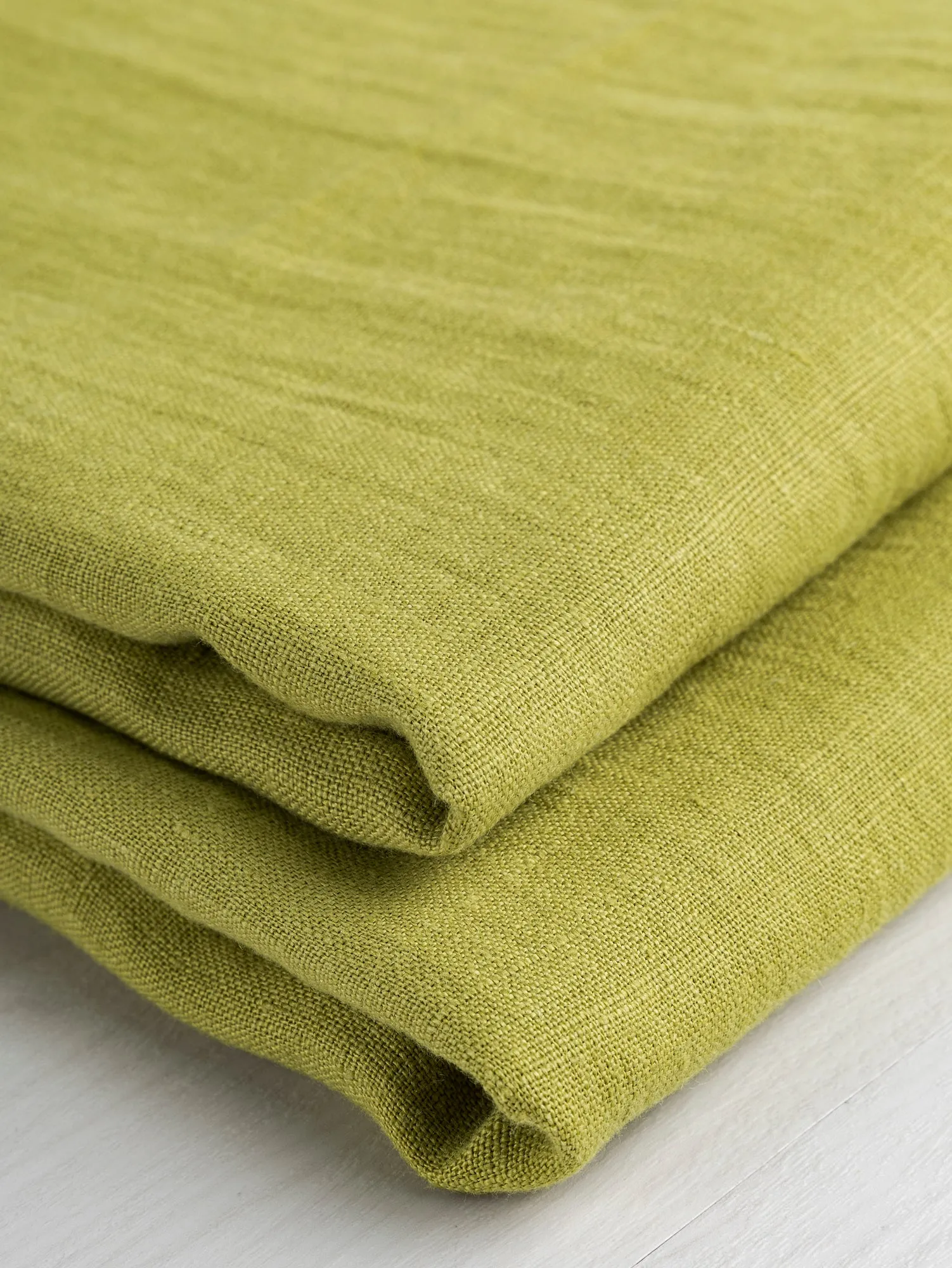 Midweight European Linen -  Lime