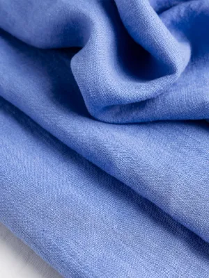 Midweight European Linen - Periwinkle Blue