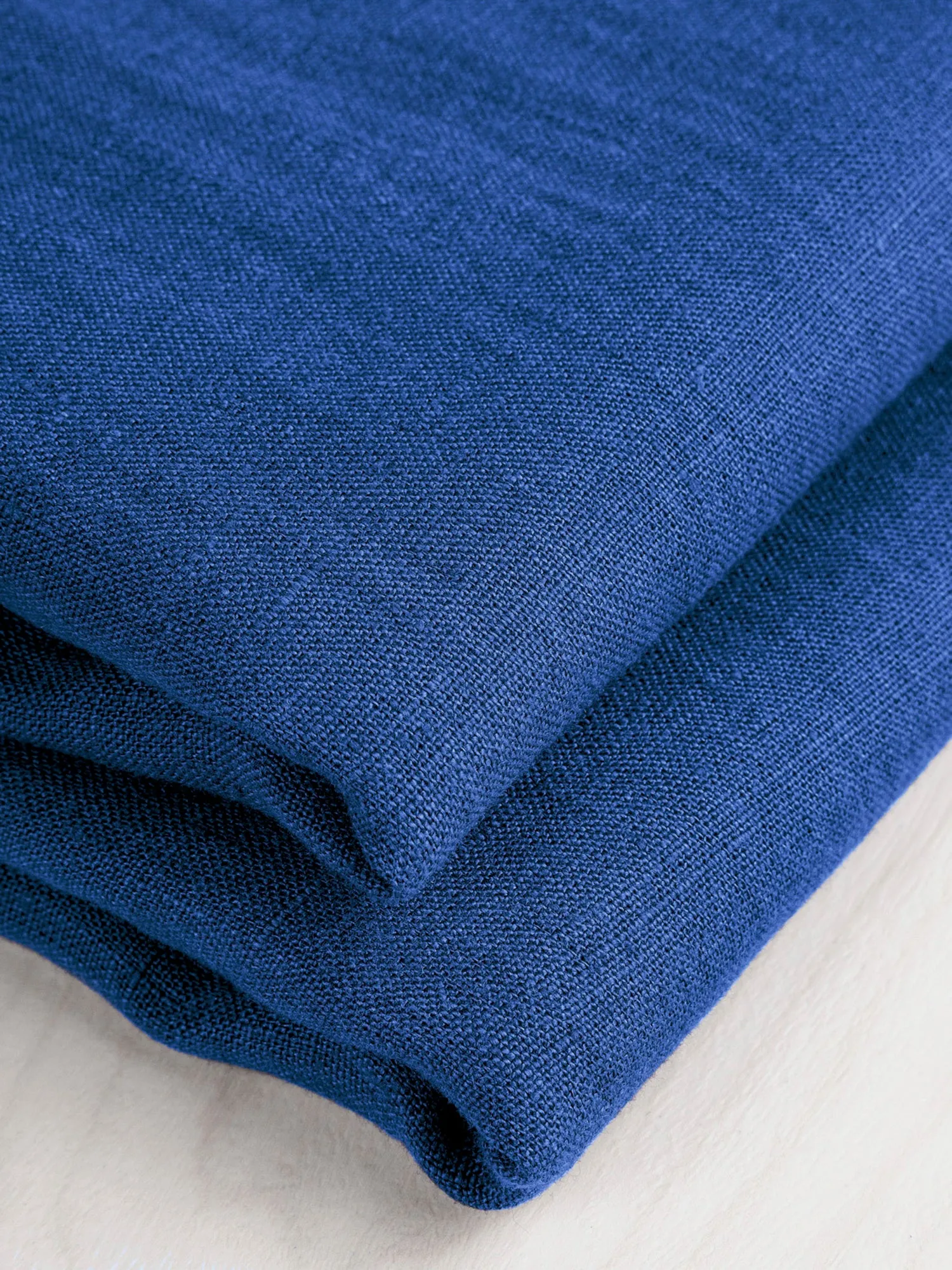 Midweight European Linen - True Blue