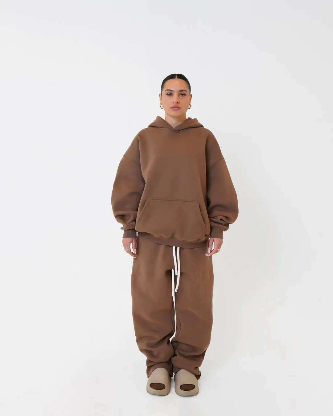 'MOCHA' HOODIE & SWEATPANTS SET