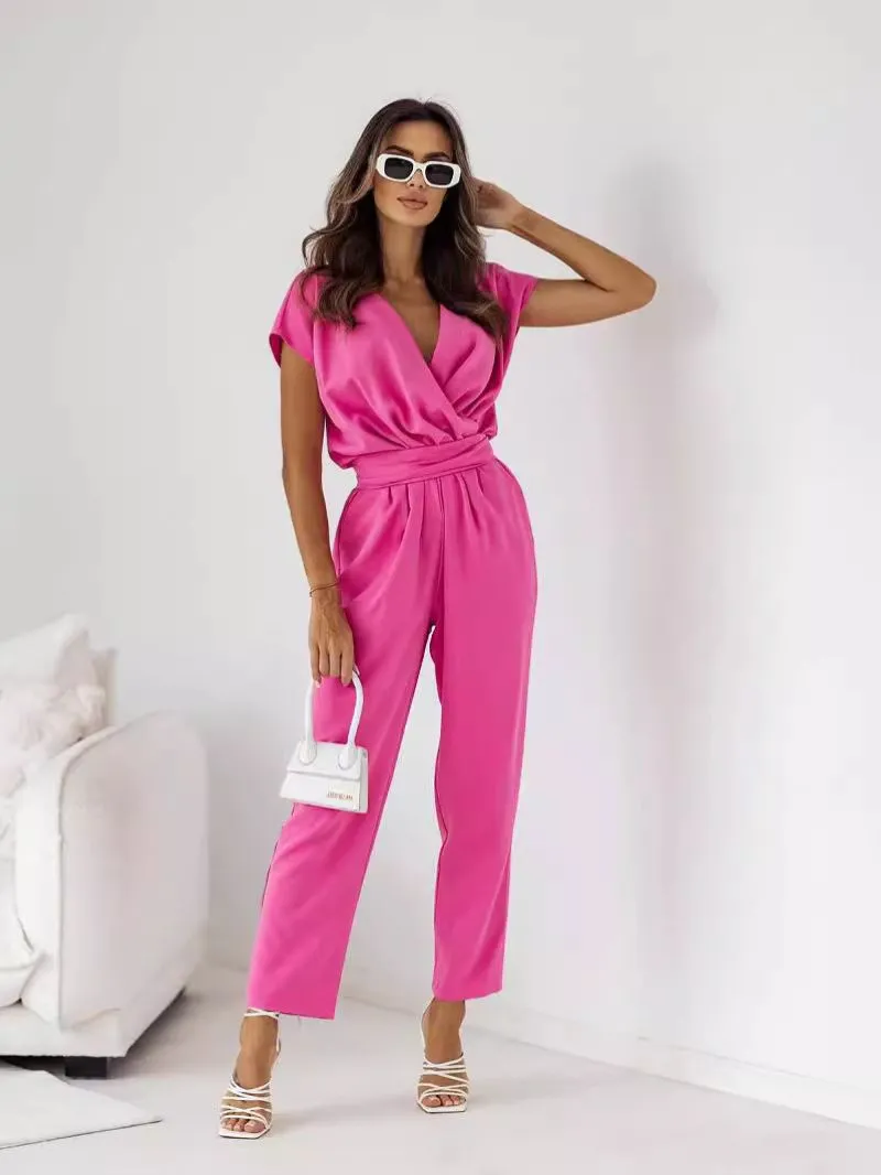 MONA | V-Neck Jumpsuit