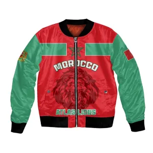 Morocco Football Bomber Jacket - Go The Atlas Lions LT01