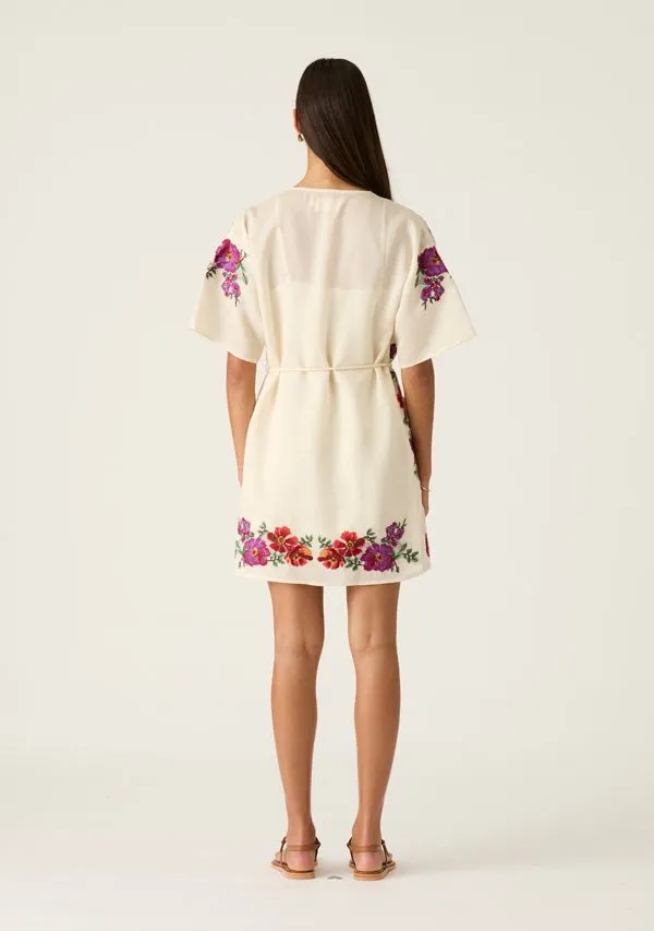 Mos the Label - Frida Embroidery Mini Dress