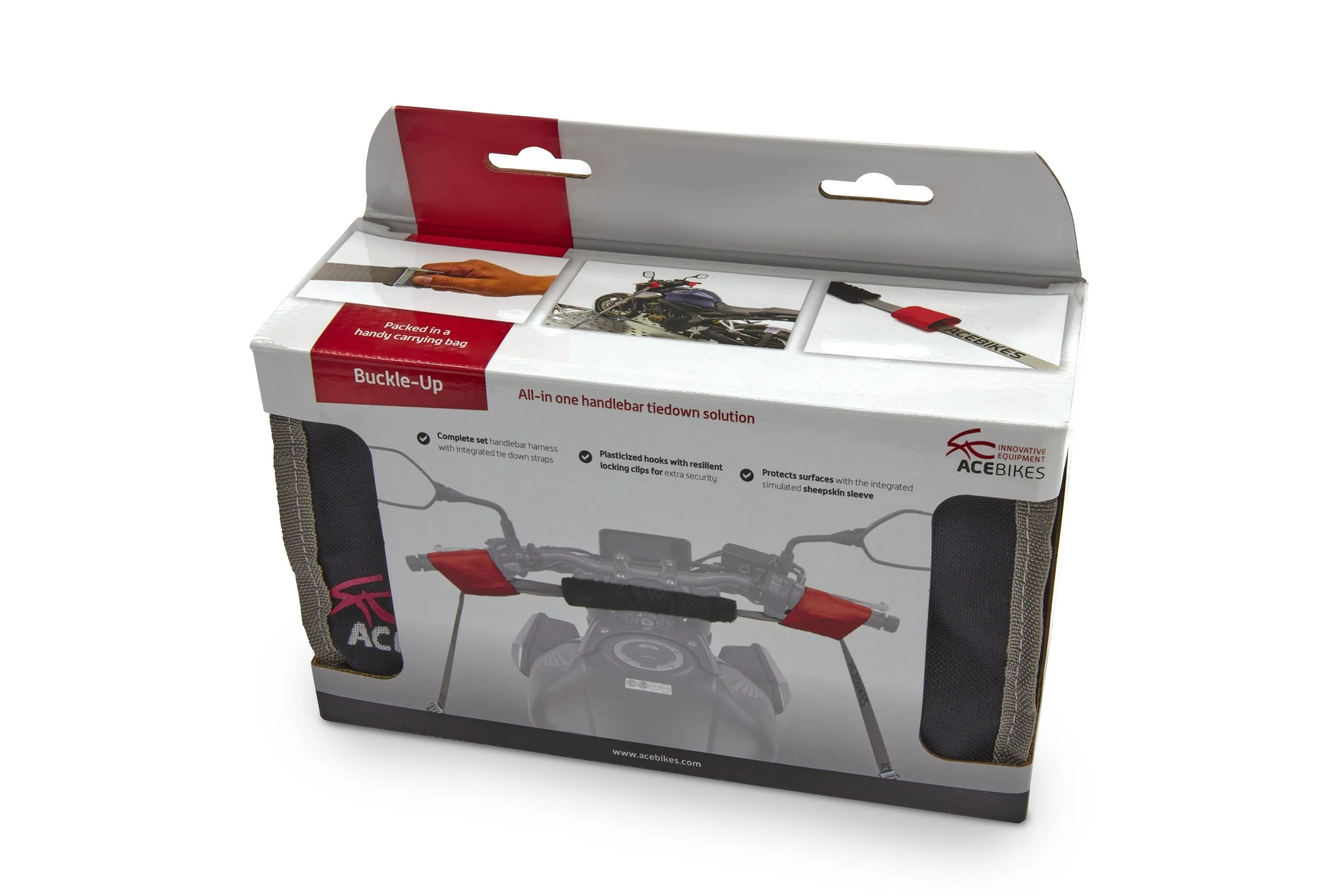 Motorcycle Transport - Buckle-up Strap Duo tension belt