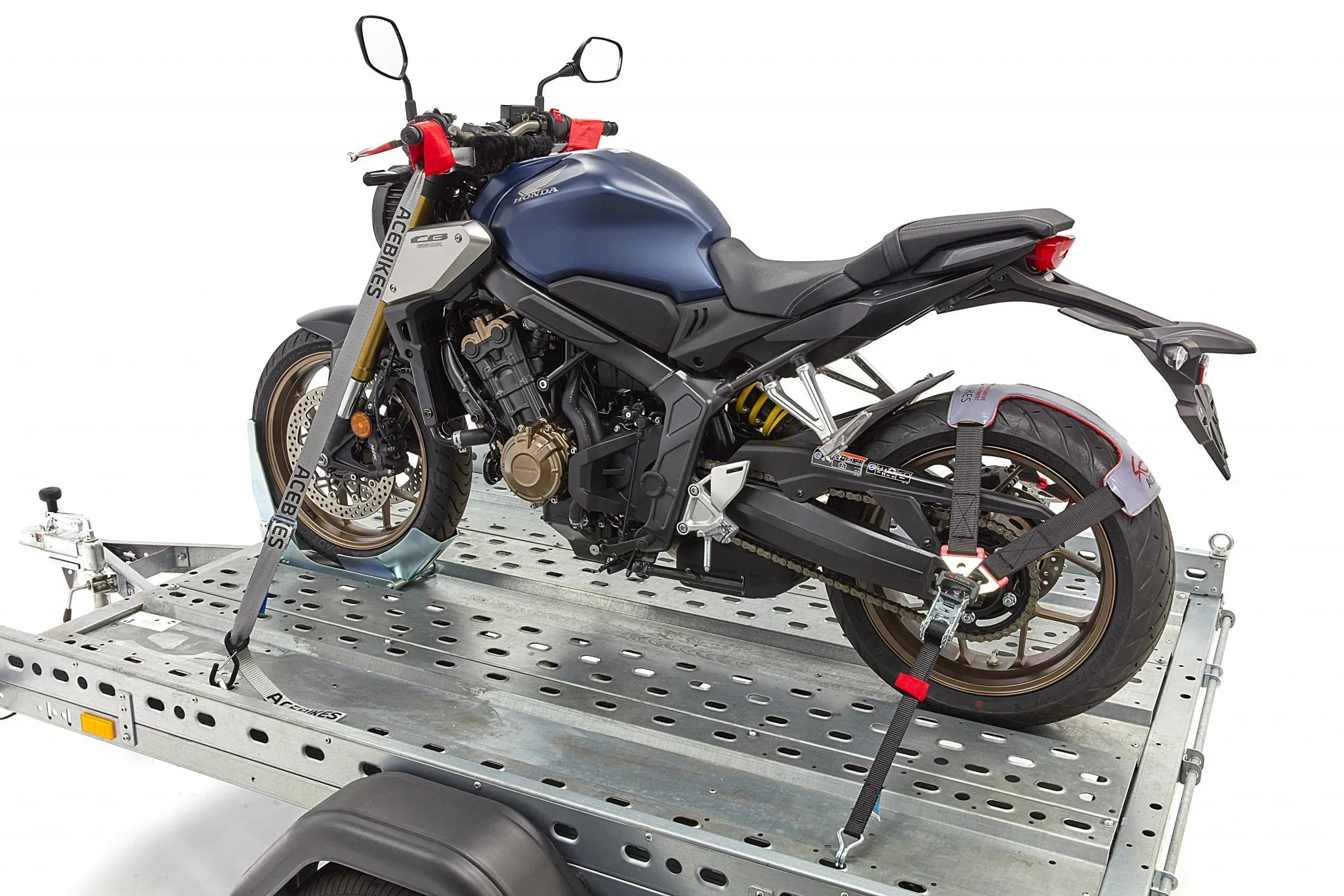 Motorcycle Transport - Buckle-up Strap Duo tension belt