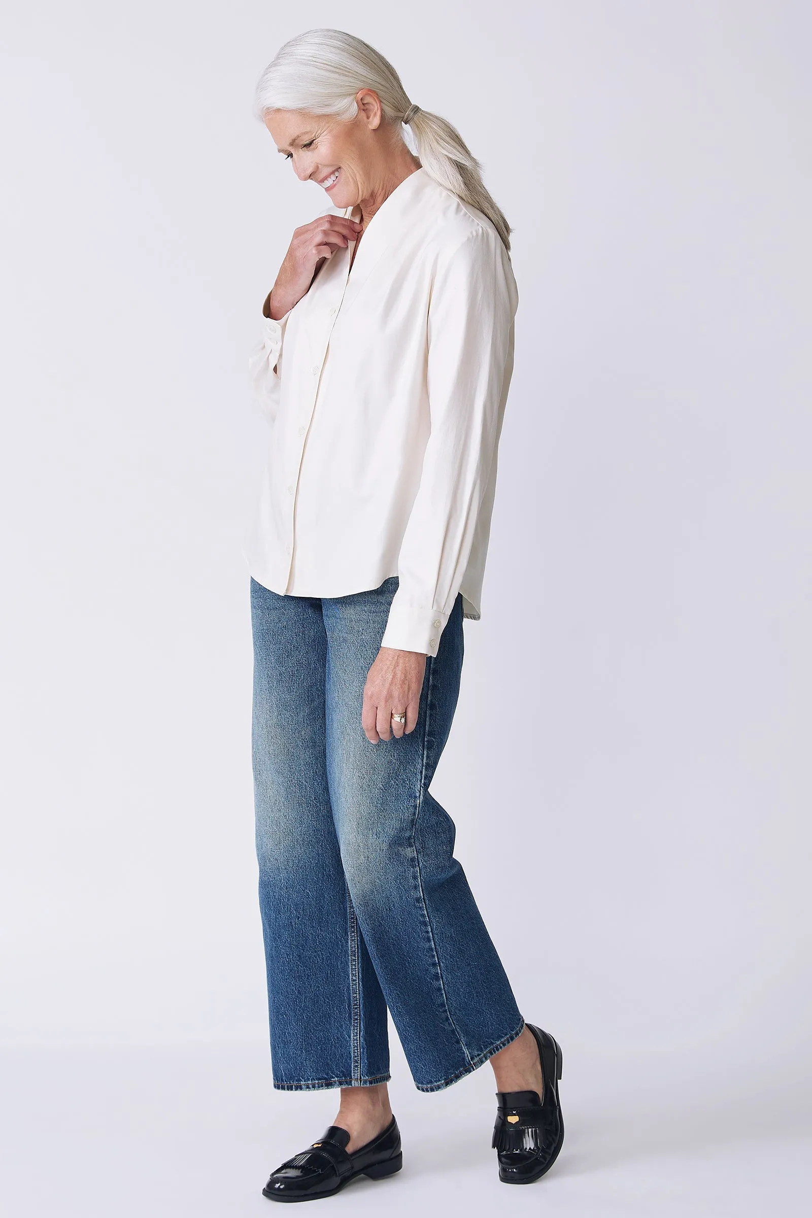 Nadia Blouse - Ivory