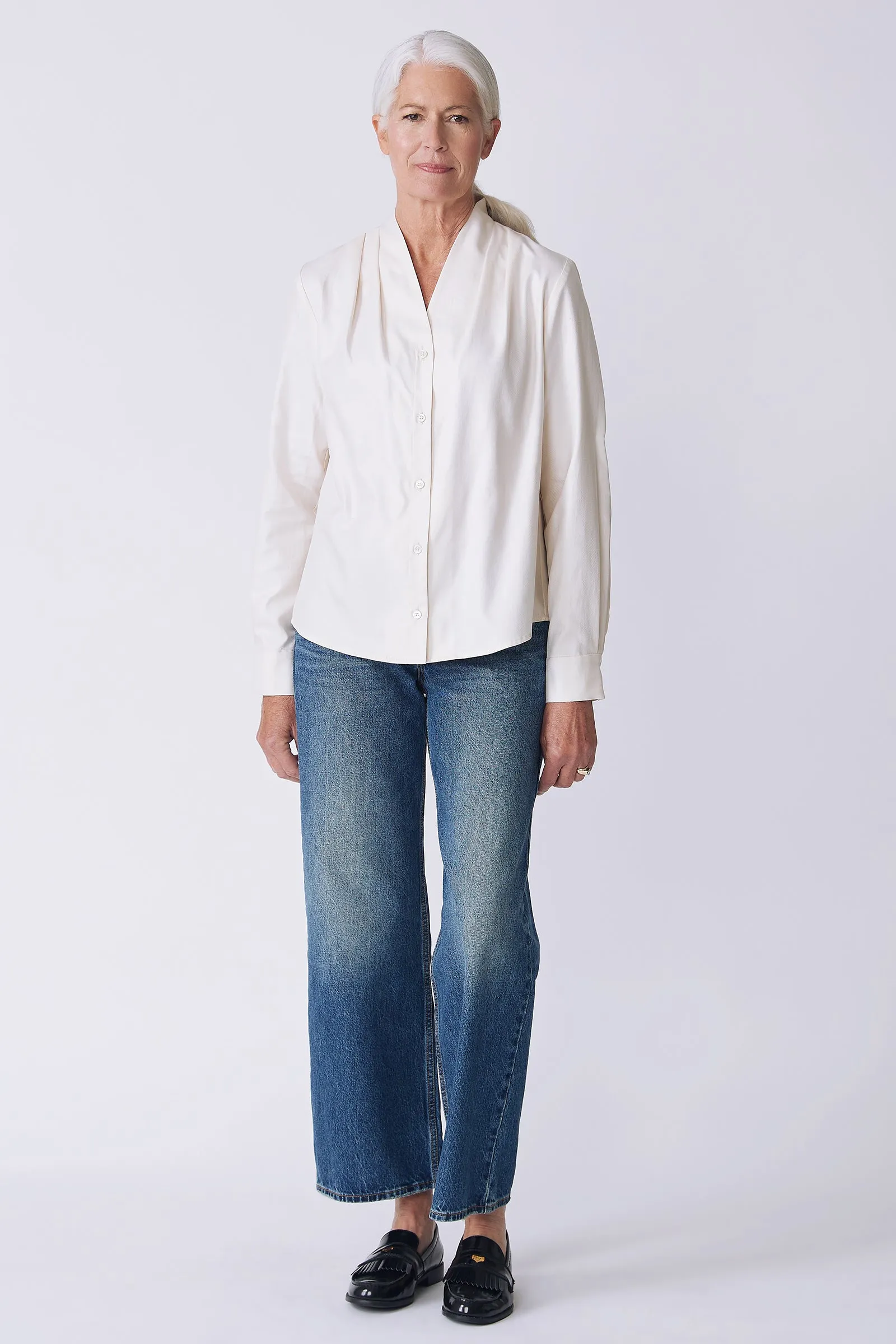 Nadia Blouse - Ivory