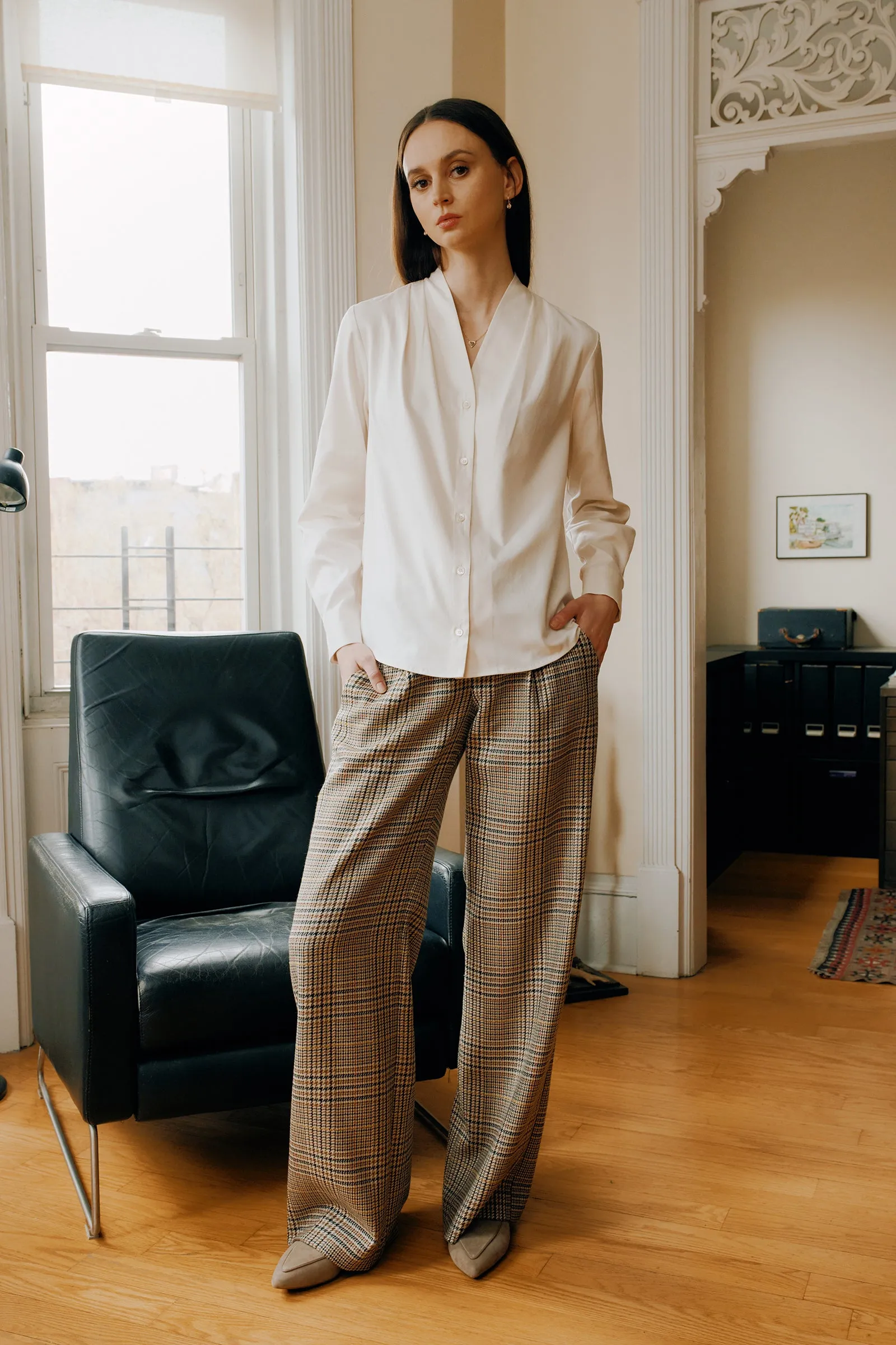 Nadia Blouse - Ivory