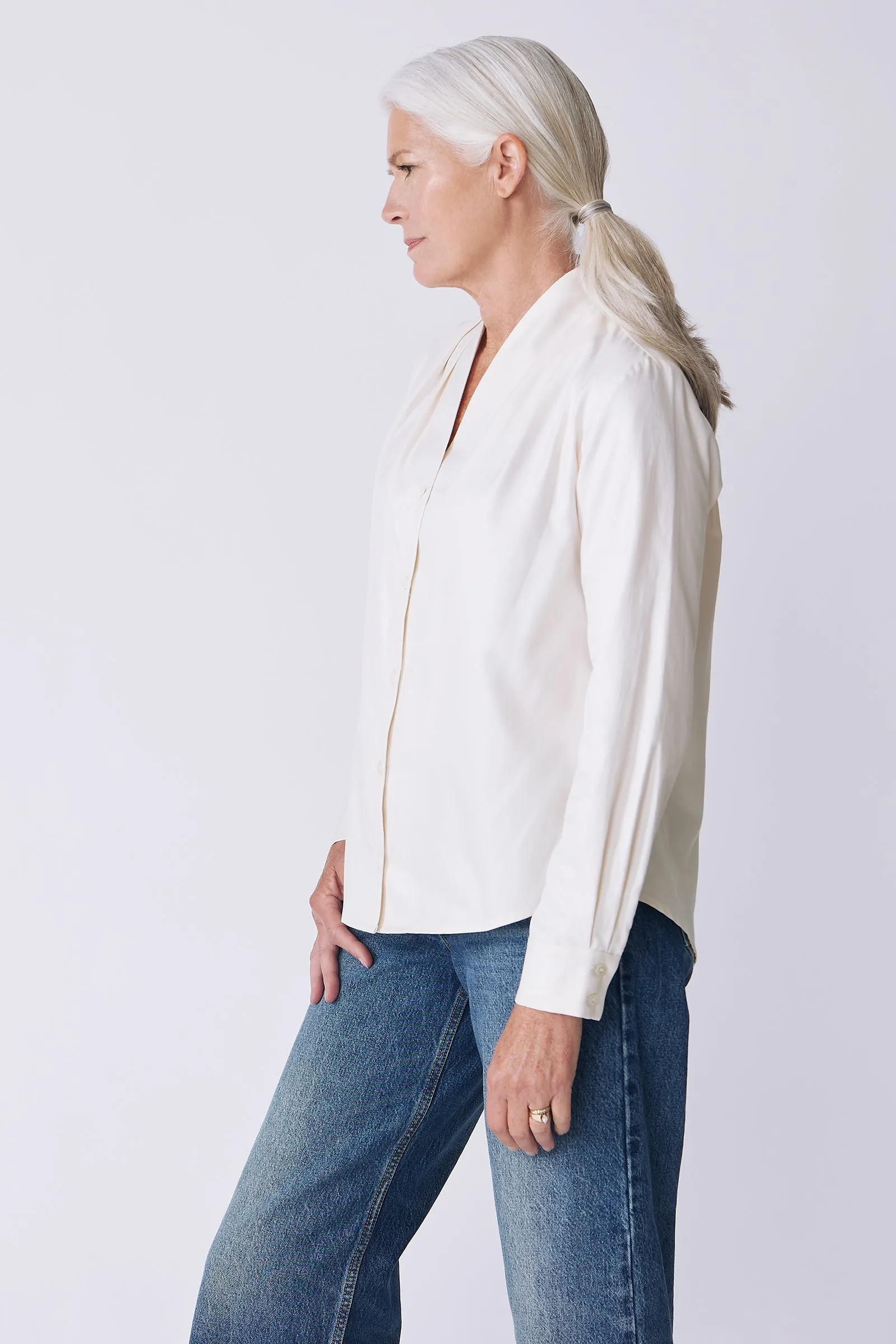 Nadia Blouse - Ivory