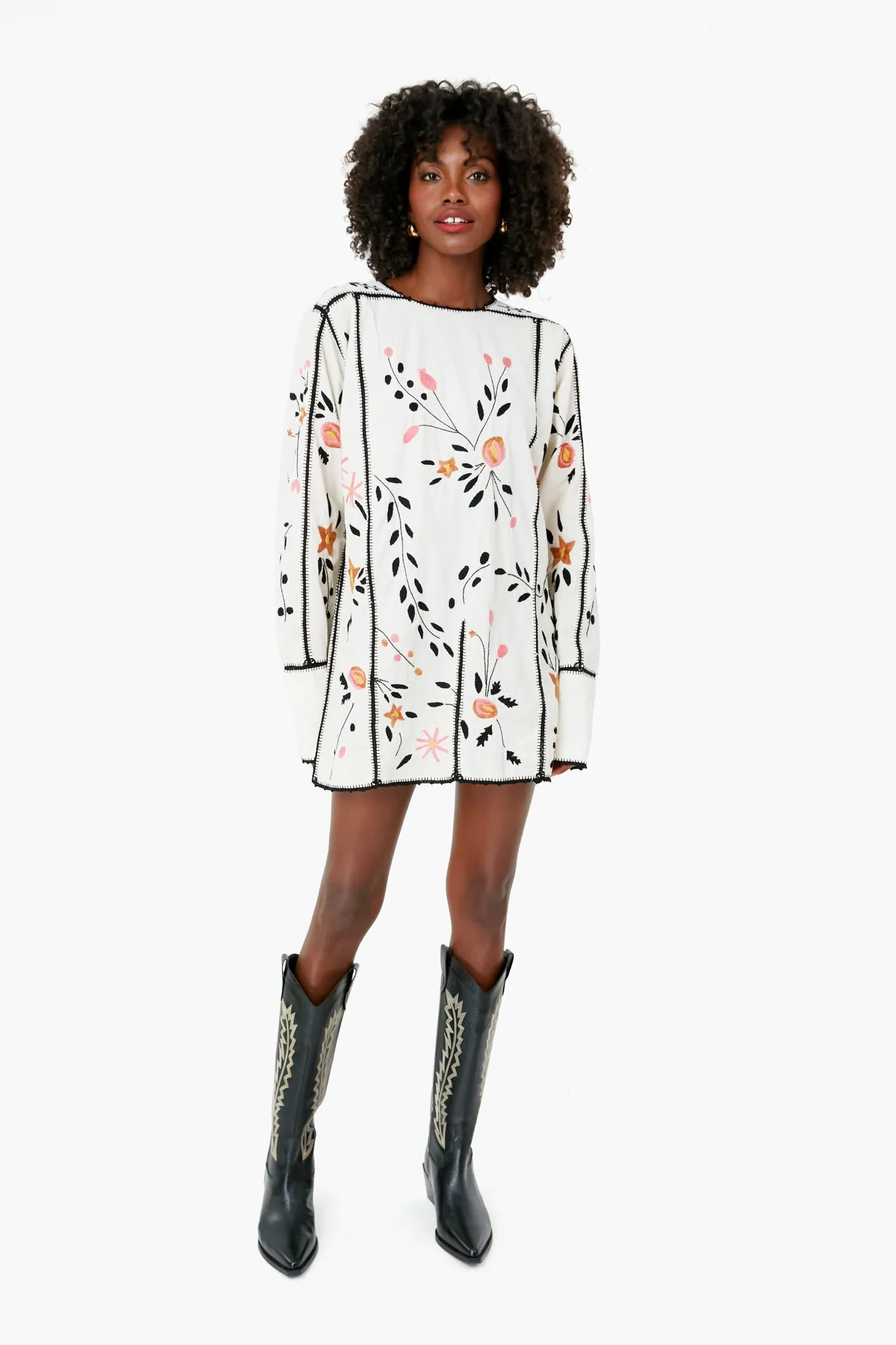 Natural Elisa Dress