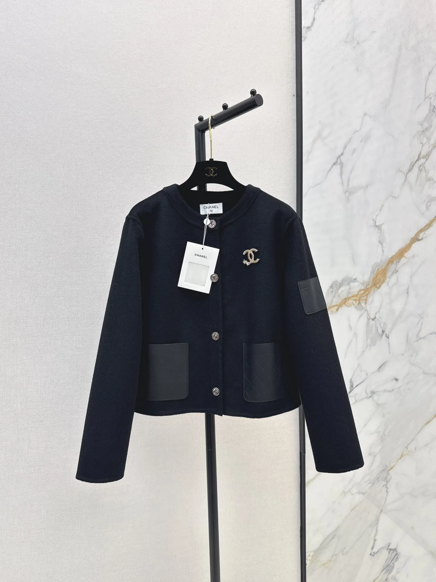 New Logo Lambswool Jacket