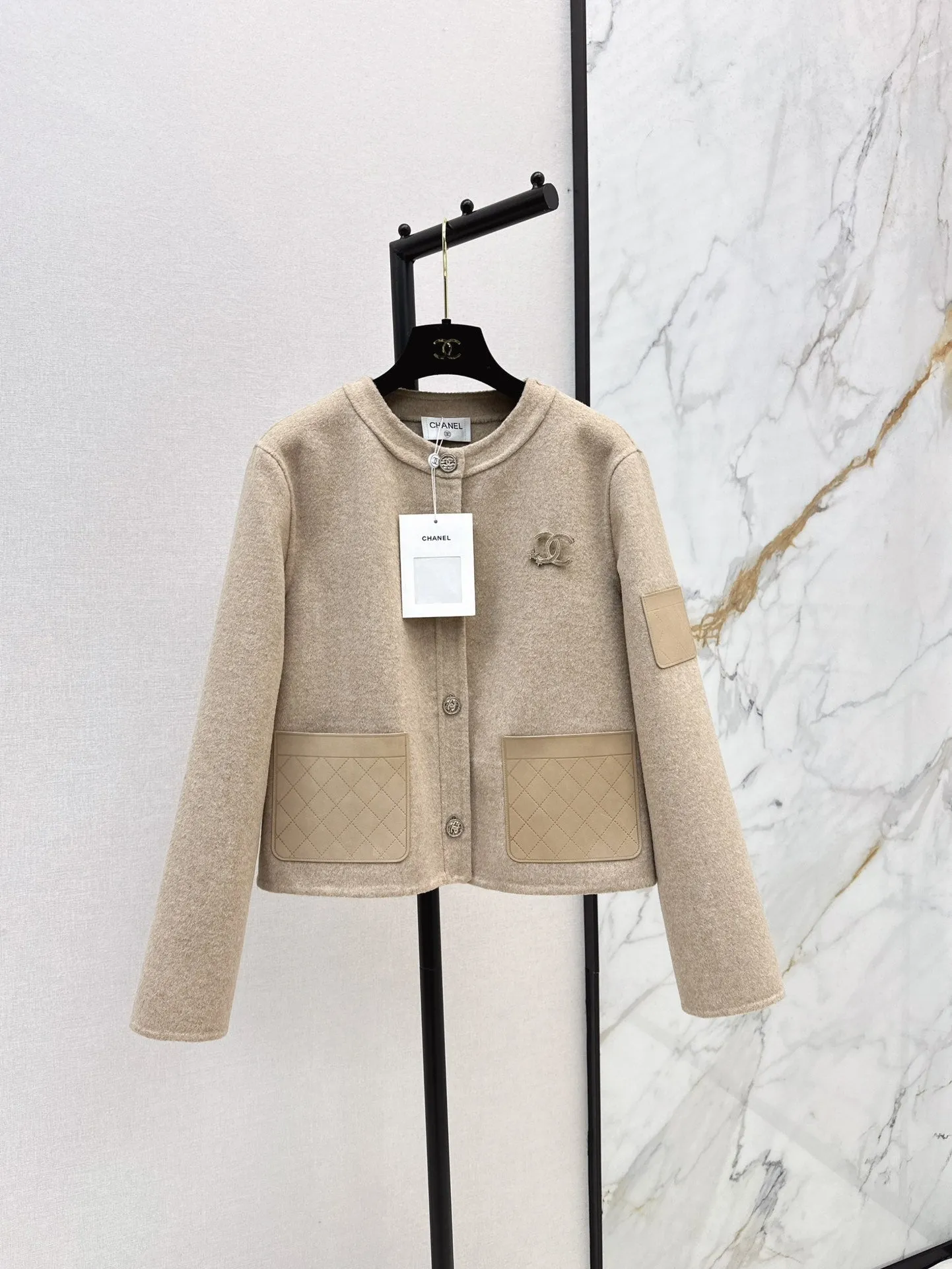 New Logo Lambswool Jacket