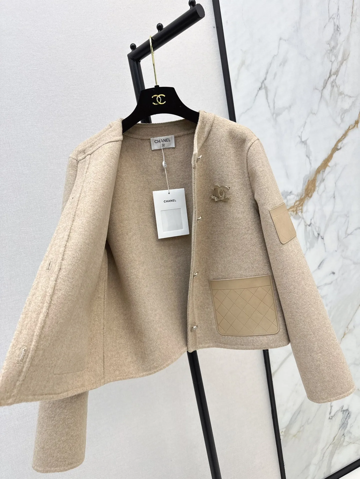New Logo Lambswool Jacket
