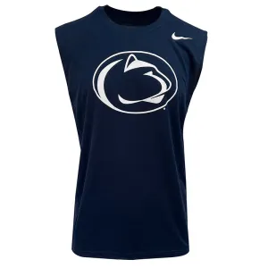 Nike Nittany Lion Logo Dri-FIT Sleeveless T-Shirt