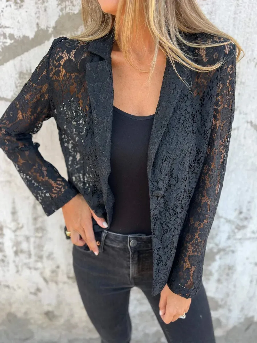 Noor | Elegant Lace Blazers