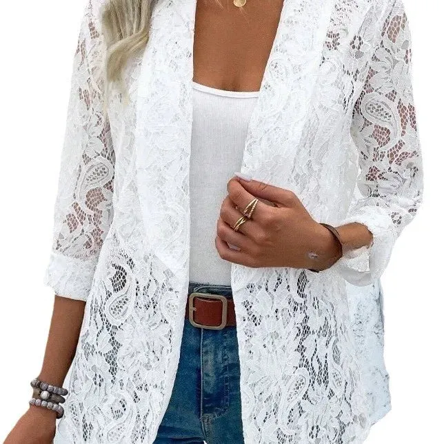 Noor | Elegant Lace Blazers