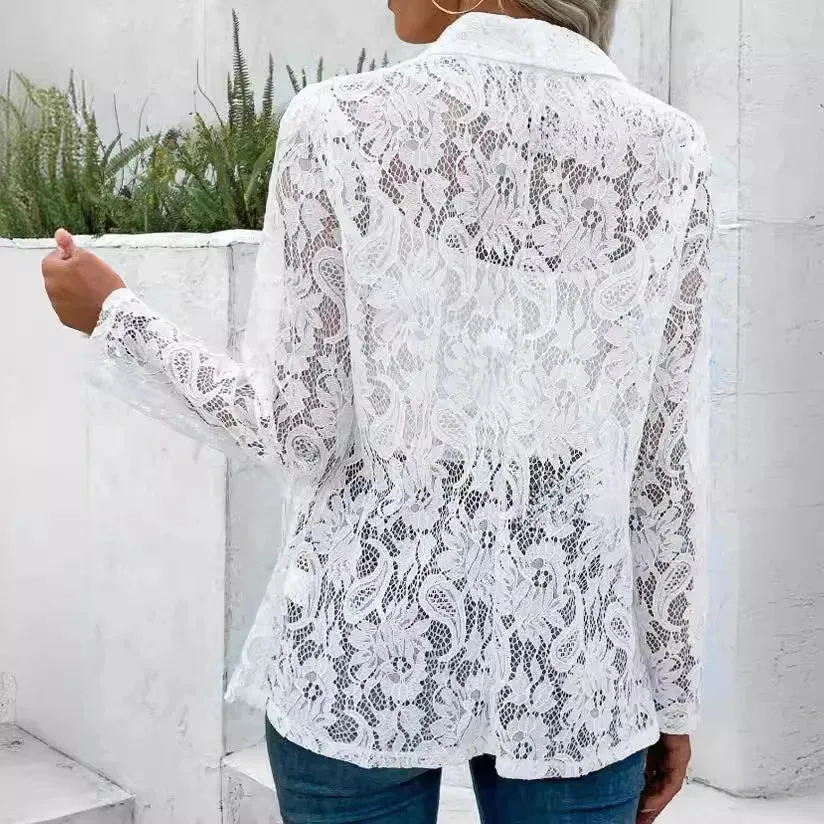 Noor | Elegant Lace Blazers