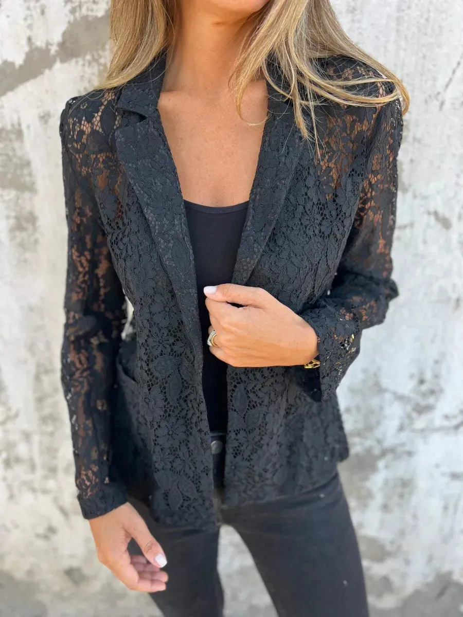 Noor | Elegant Lace Blazers
