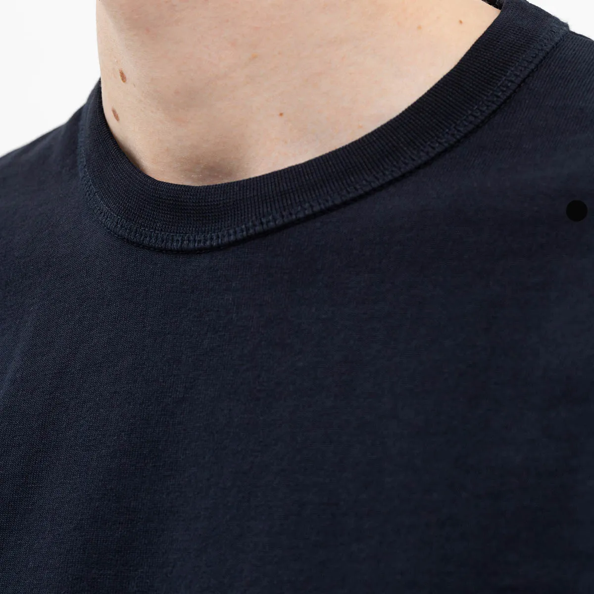 Norse Projects Holger Relaxed Organic Heavy Tab Series T-shirt Dark Navy