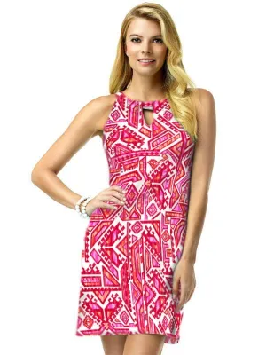 Nylon Spandex Dress Sleeveless Halter Neck Style 146C25 PP