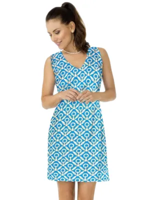 Nylon Spandex Dress Sleeveless Style 296D32 LB