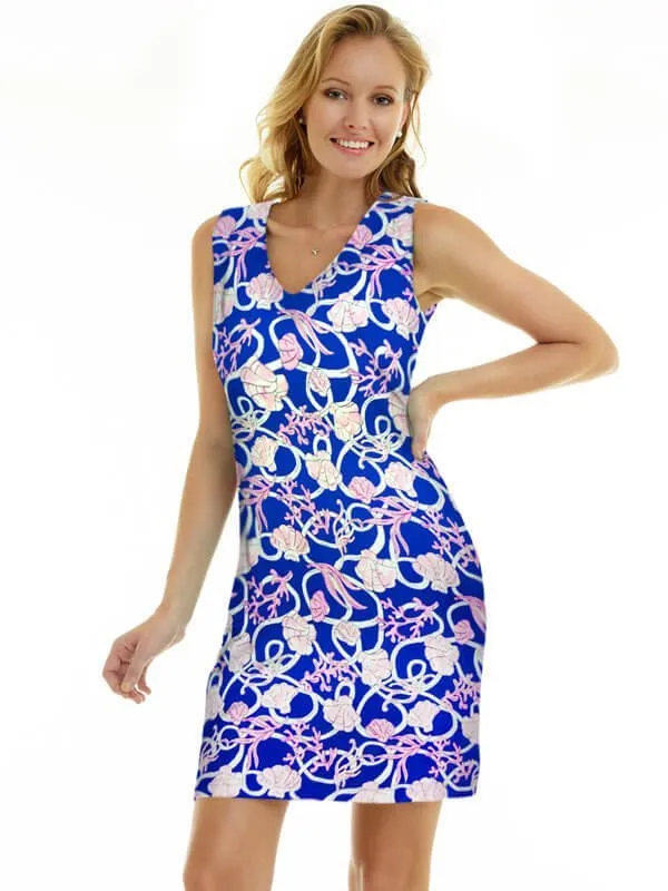 Nylon Spandex Dress Sleeveless Style 296D35 RBP
