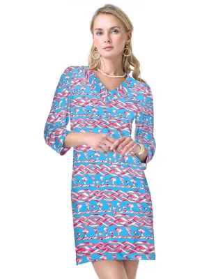 Nylon Spandex Dress V-Neck Style 220D33 PP