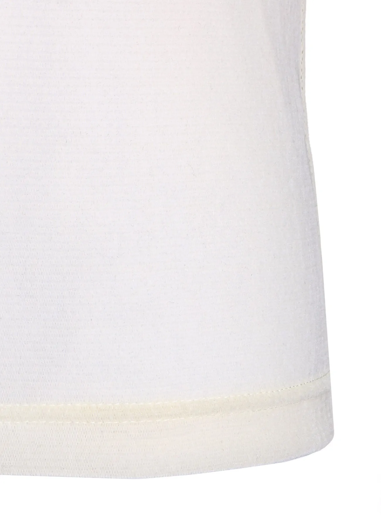 NYLON TULLE FLOCKING LONG SLEEVE T