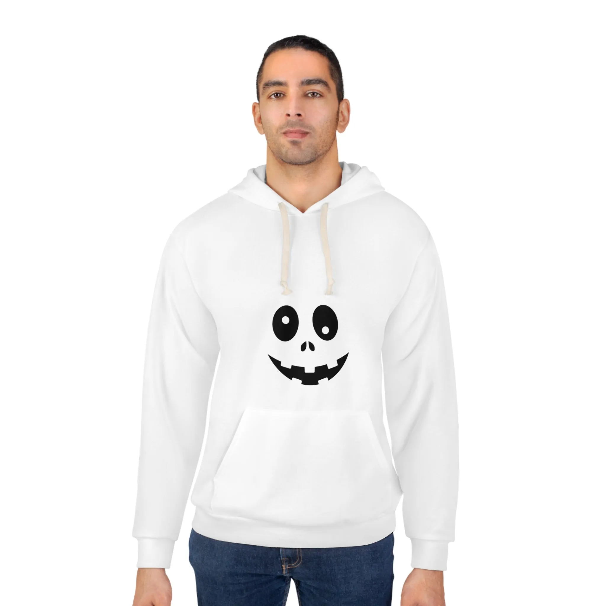 Onward   North Jack-o'-Lantern Smiley Face Hoodie | Playful & Cozy Custom Pullover