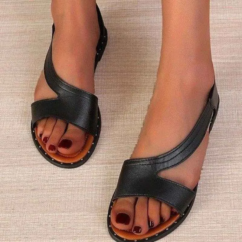 Open Toe Flat Sandals for Ultimate Comfort and Style