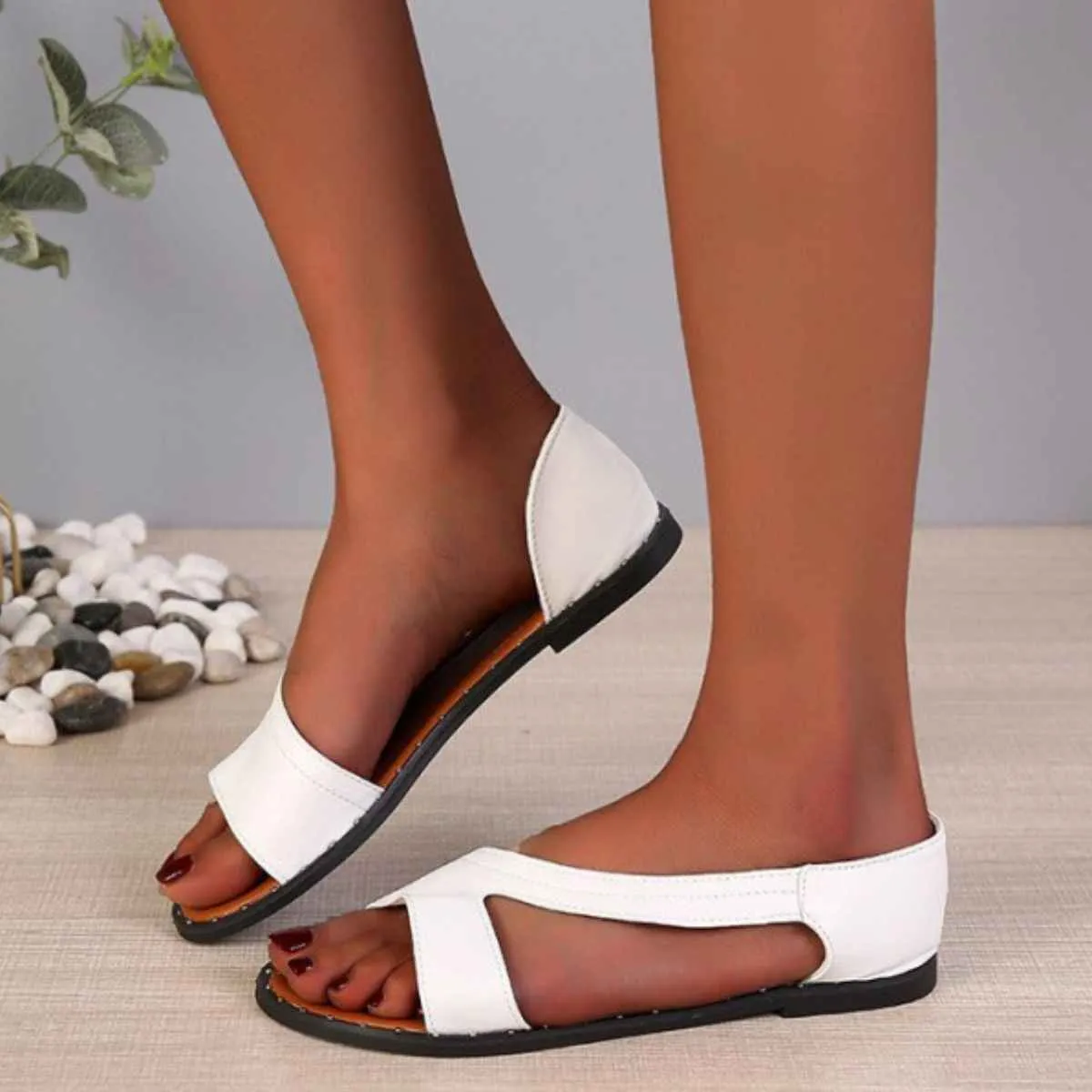 Open Toe Flat Sandals for Ultimate Comfort and Style