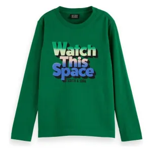 Organic Cotton Artwork T-Shirt - Emerald