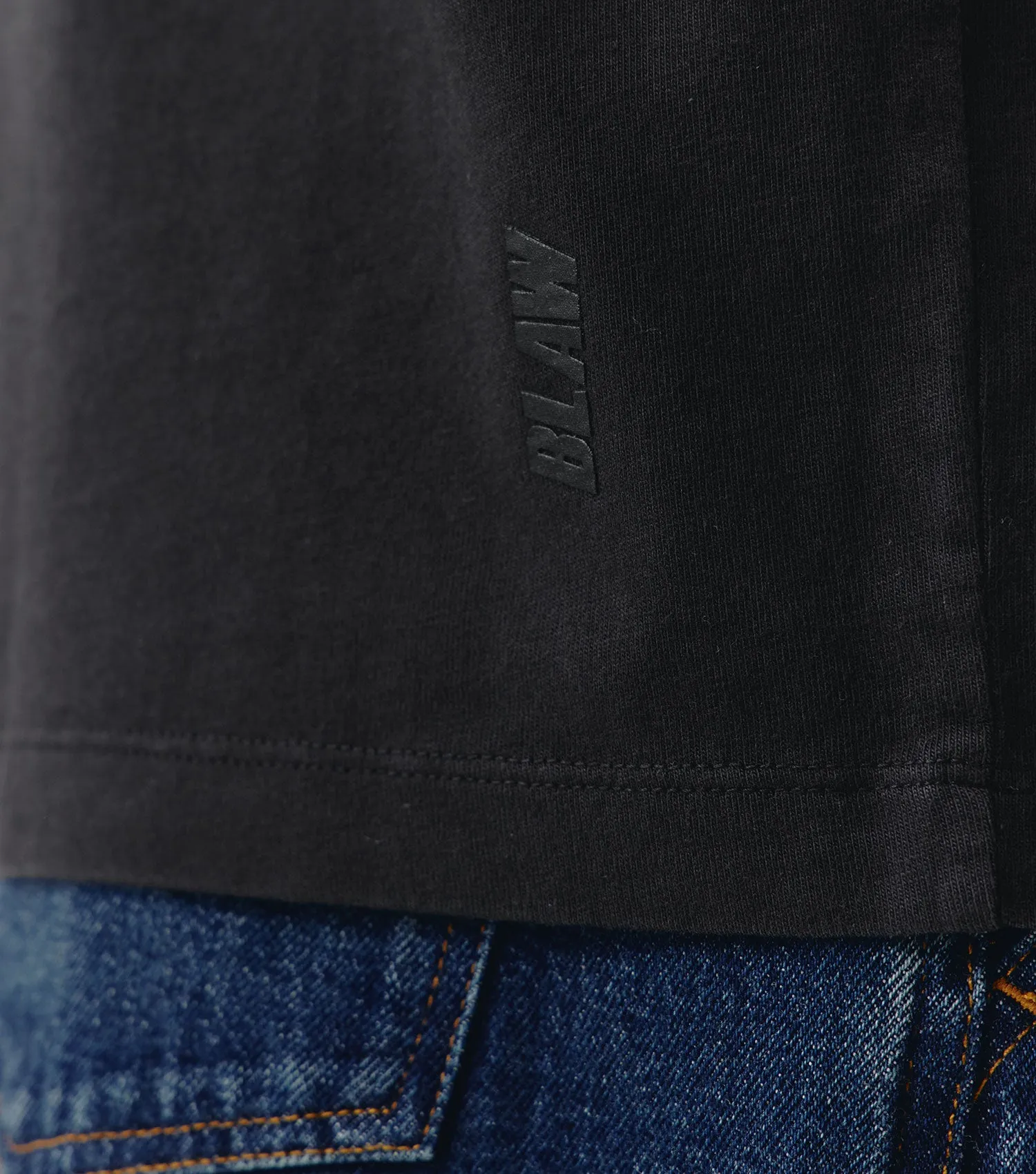 Organic Cotton Heavy T-shirt Charcoal