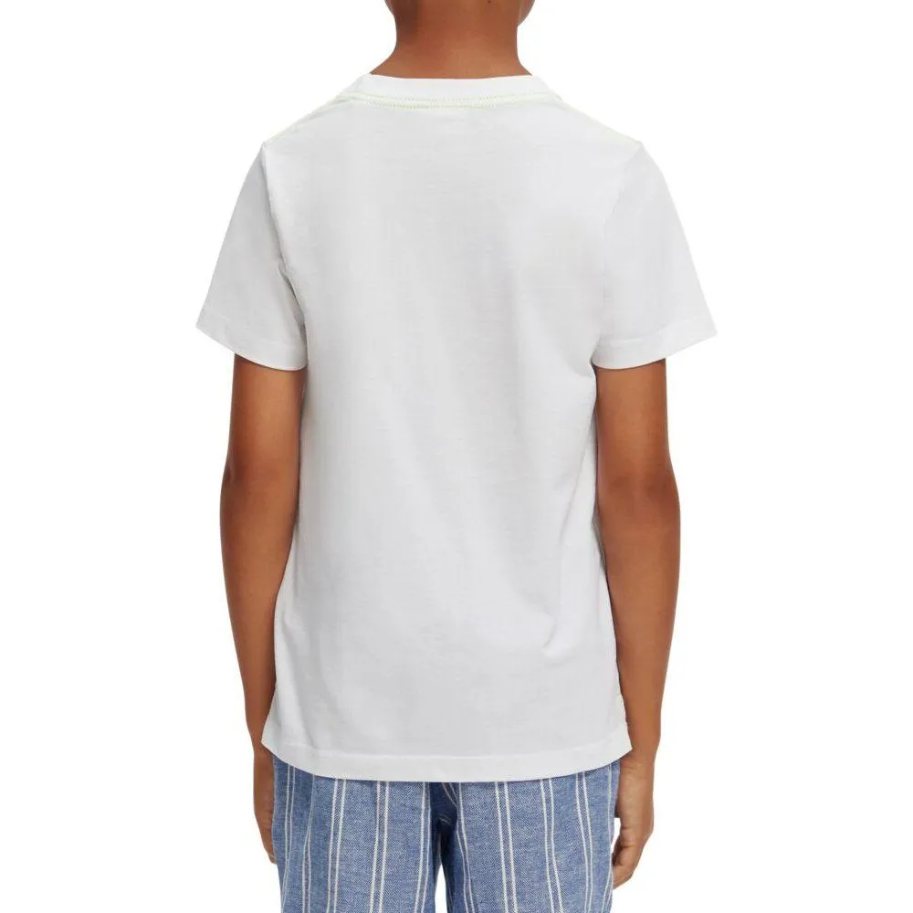 Organic Cotton Short-Sleeved T-Shirt - White