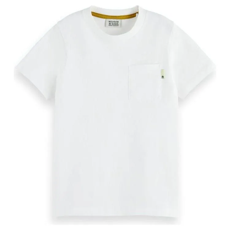 Organic Cotton Short-Sleeved T-Shirt - White
