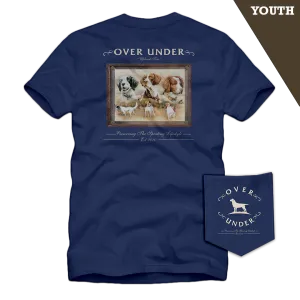 Over Under S/S Youth Upland Trio T-Shirt Navy